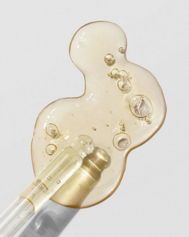 Lightweight water-based anti-aging serum texture for Indian climate.