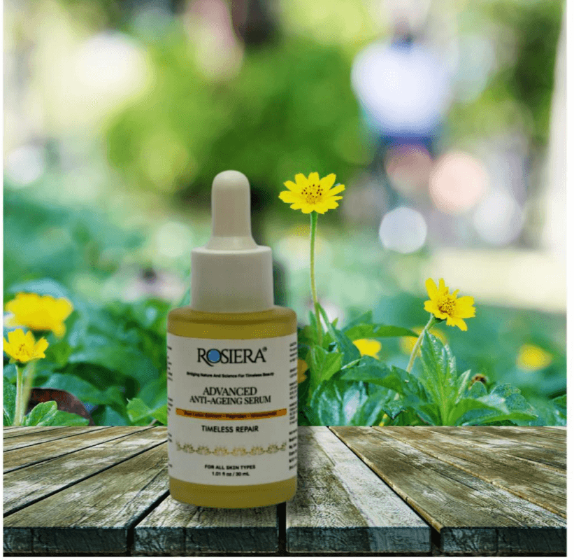 Advanced water-based formula for Indian skin types - ROSIERA Timeless Repair Serum
