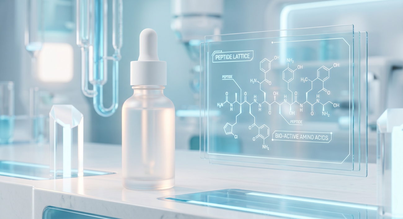 Peptide serum benefits for skin barrier repair after 25